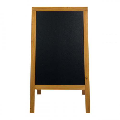 Chevalet de trottoir TECK en pin 125x69x68,5 cm Woody Securit