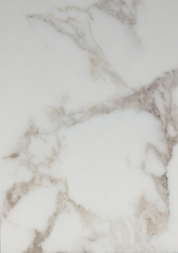 Plateau de table d'intérieur rond marbre blanc Ø 120 cm 2,6 cm Original Flexmob