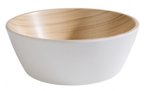 Saladier mélamine blanc Ø 15 cm 5,5 cm 0,44 L Frida Aps