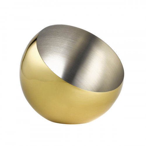 Saladier inox or Ø 24 cm 21 cm 2 L Sphere Aps
