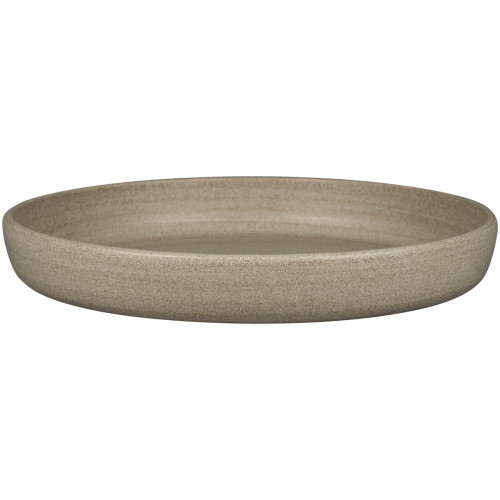 Assiette coupe creuse rond Grey porcelaine vitrifiée Ø 27,8 cm Selva Rak