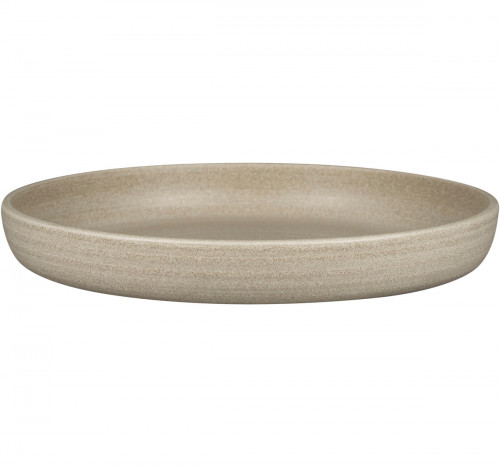 Assiette coupe creuse rond Grey porcelaine vitrifiée Ø 29,7 cm Selva Rak