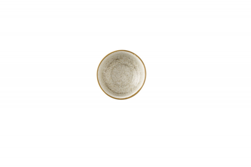 Bol à soupe rond brun porcelaine vitrifiée Ø 13 cm Stonecast Natural Churchill