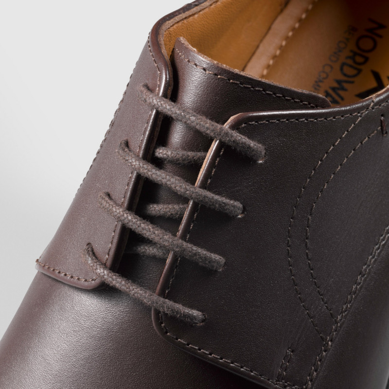 Chaussures à lacets basse marron 40 Nclass Nordways