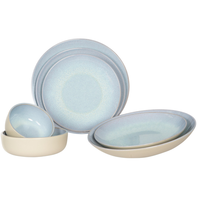 Bowl rond bleu porcelaine Ø 16 cm Azure Accolade