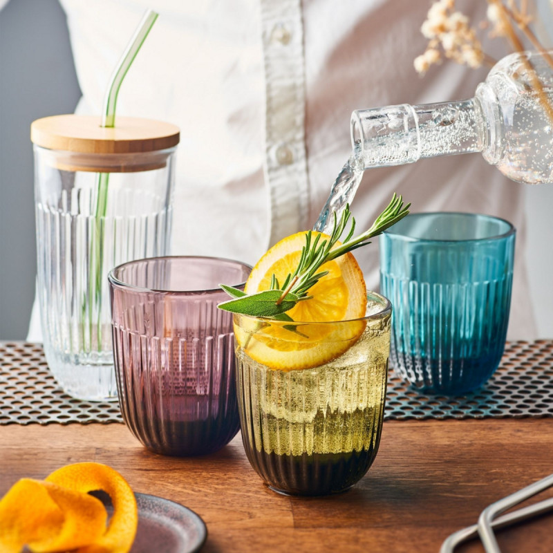 Gobelet moka verre pressé 26 cl Ouessant La Rochere