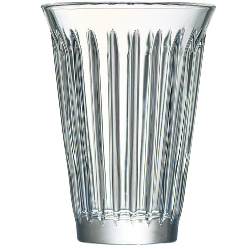 Gobelet verre pressé 36 cl Zinc La Rochere