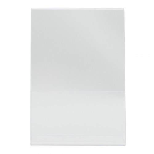 Chevalet porte-affiche 2 faces oblique 15x10,5 cm Acrylic Securit