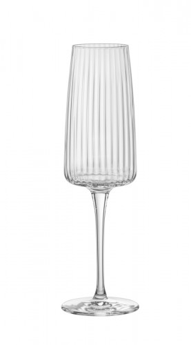 Flûte prosecco verre cristallin 25,5 cl Exclusiva Bormioli Rocco