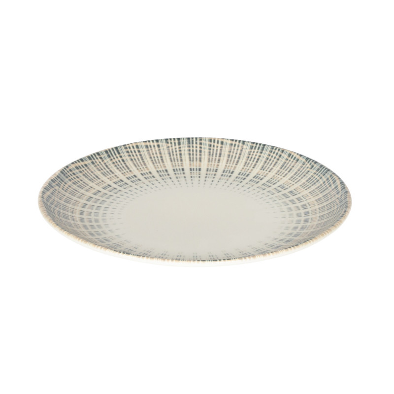 Assiette coupe plate rond porcelaine Ø 21 cm Granada Accolade