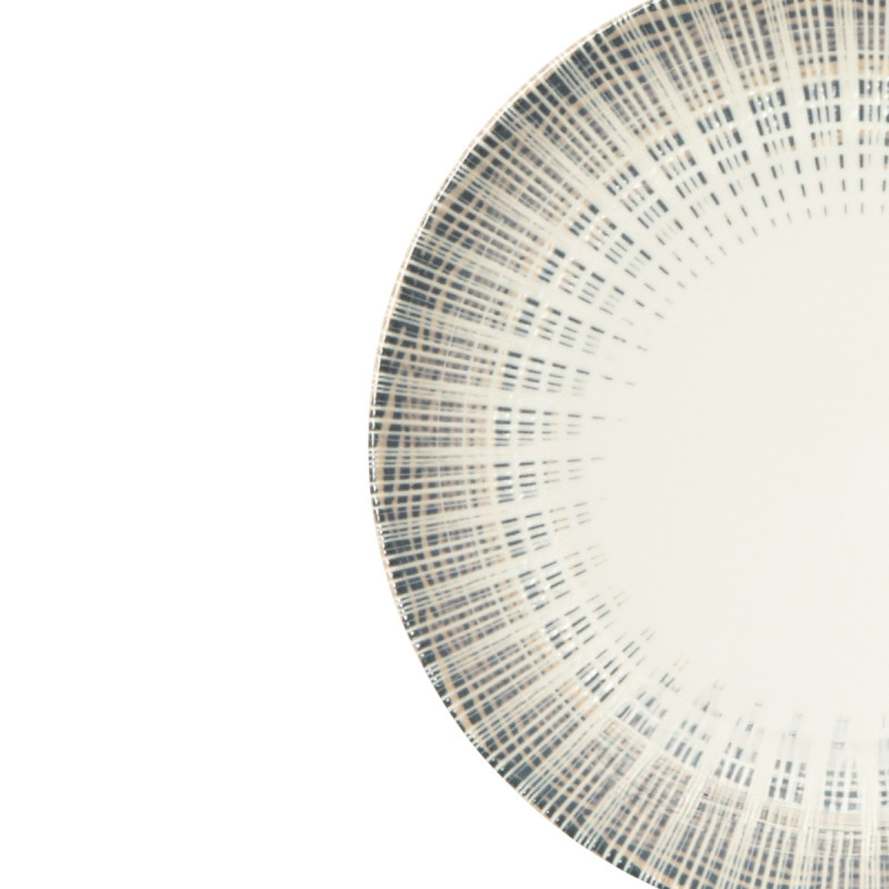 Assiette coupe plate rond porcelaine Ø 27 cm Granada Accolade