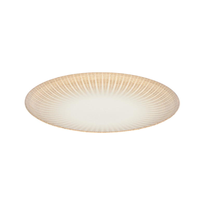 Assiette coupe plate rond porcelaine Ø 21 cm Palma Accolade