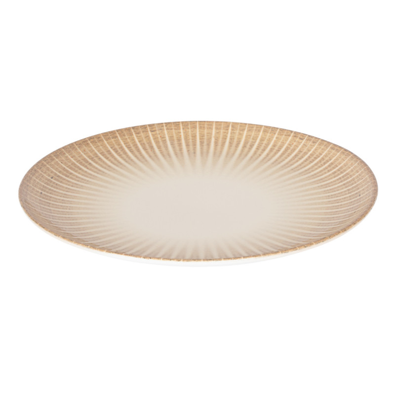 Assiette coupe plate rond porcelaine Ø 24 cm Palma Accolade