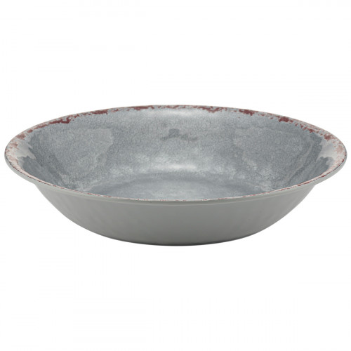 Grand plat creux mélamine gris Ø 35 cm 7 cm 3,5 L Casablanca Dalebrook