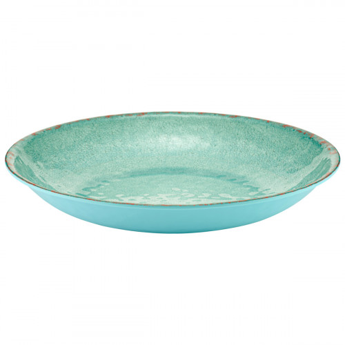Grand plat creux mélamine bleu Ø 42 cm 7 cm 6 L Casablanca Dalebrook