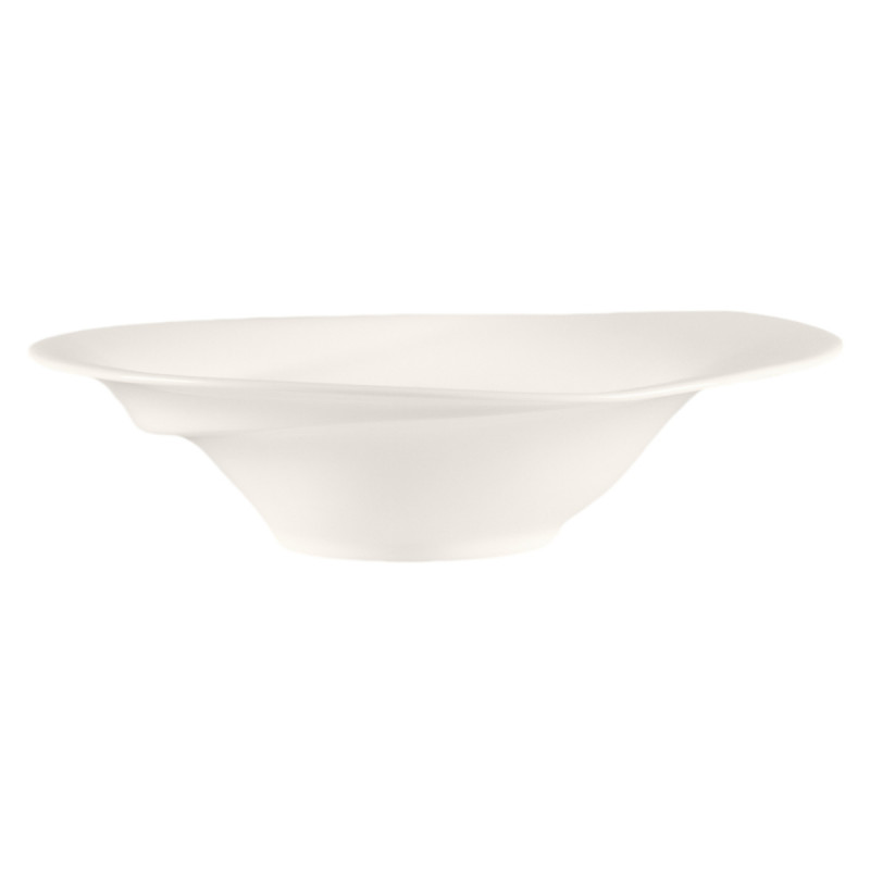Bol rond blanc porcelaine bone china 38 cl 20,4 cm Pose Rak