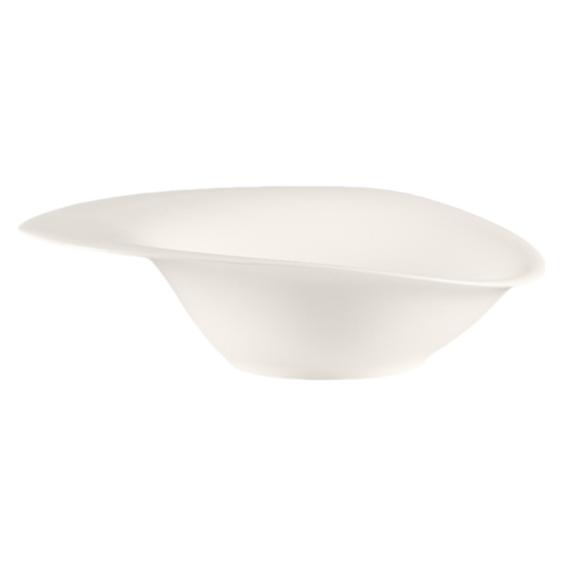 Bol rond blanc porcelaine bone china 17,3 cm Pose Rak
