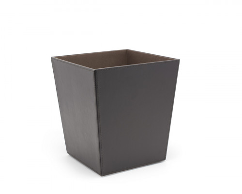 Corbeille marron 13,3 L 25,5x25,5x28 cm London Foh