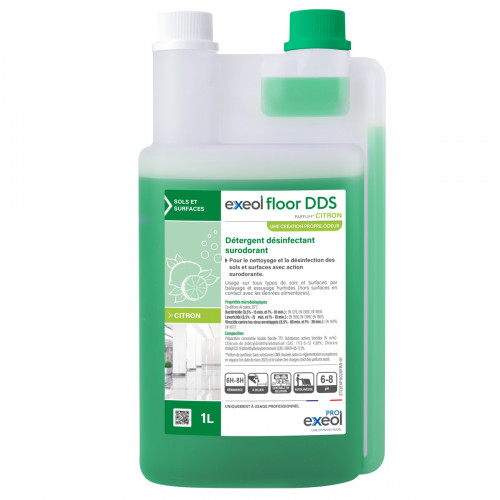Nettoyant désinfectant 3D 1 L Exeol