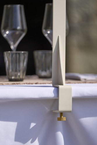Bras déporté pour table Ivoire 100 cm Paranocta