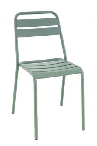 Chaise vert sauge 82x44x51 cm Bastille Flexmob