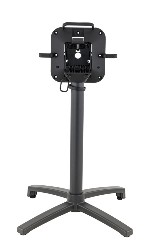 Pied de table avec sytème pliant d''extérieur gris anthracite Modena Flexmob