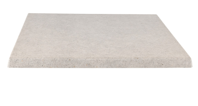 Plateau de table granite 70x70x3,2 cm Werzalit Flexmob