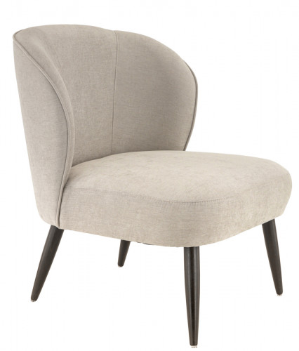 Fauteuil beige 78x70x72 cm Clothilde Flexmob