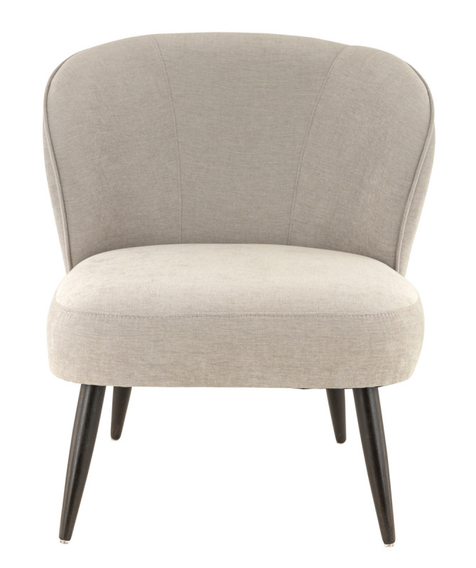 Fauteuil beige 78x70x72 cm Clothilde Flexmob
