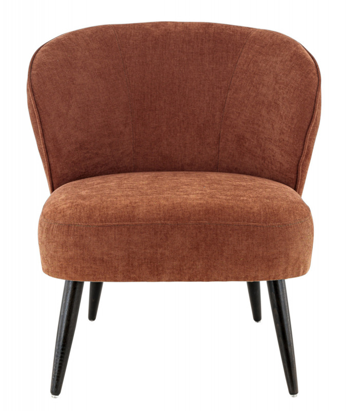 Fauteuil terracotta 78x70x72 cm Clothilde Flexmob