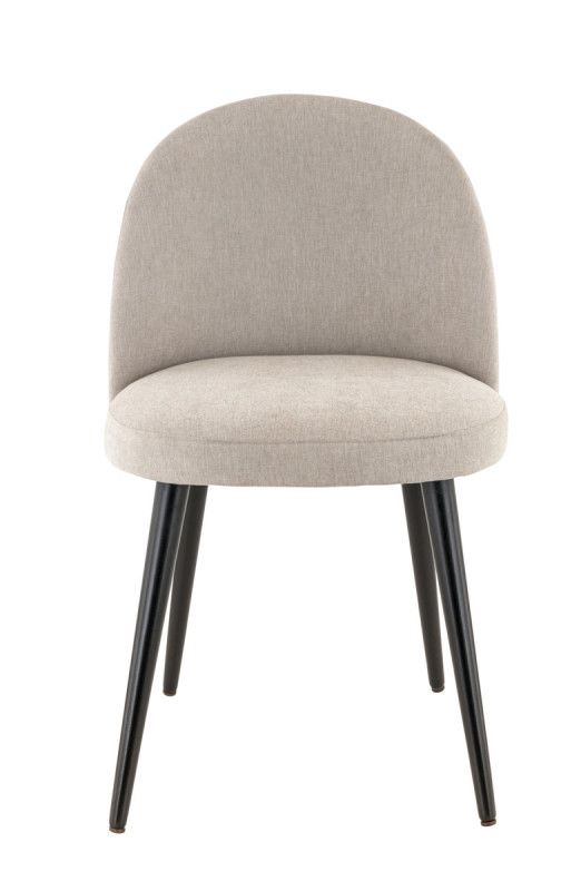 Chaise gris 81x49x55 cm Eloise Flexmob