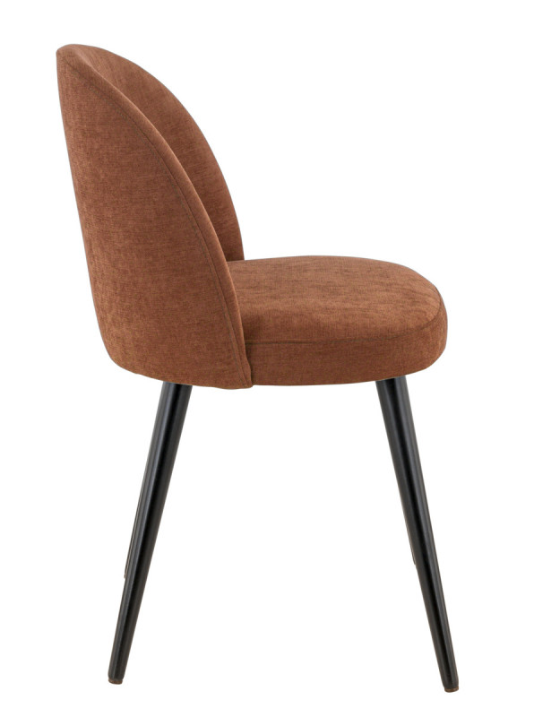 Chaise terracotta 81x49x55 cm Eloise Flexmob