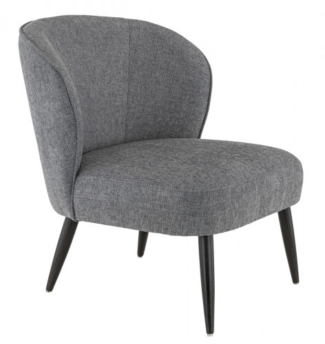 Fauteuil gris foncé 78x70x72 cm Eugenie Flexmob