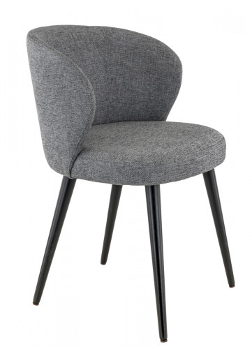 Chaise gris anthracite 77x55x56 cm Angele Flexmob
