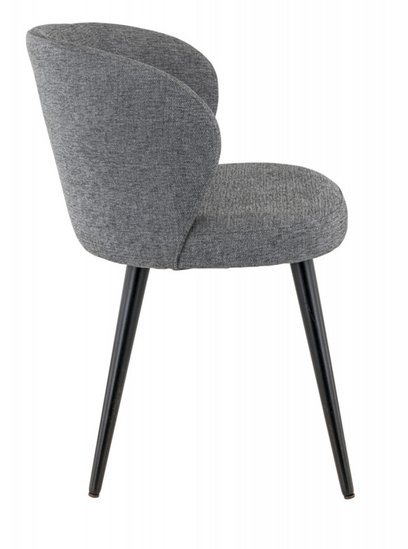 Chaise gris anthracite 77x55x56 cm Angele Flexmob