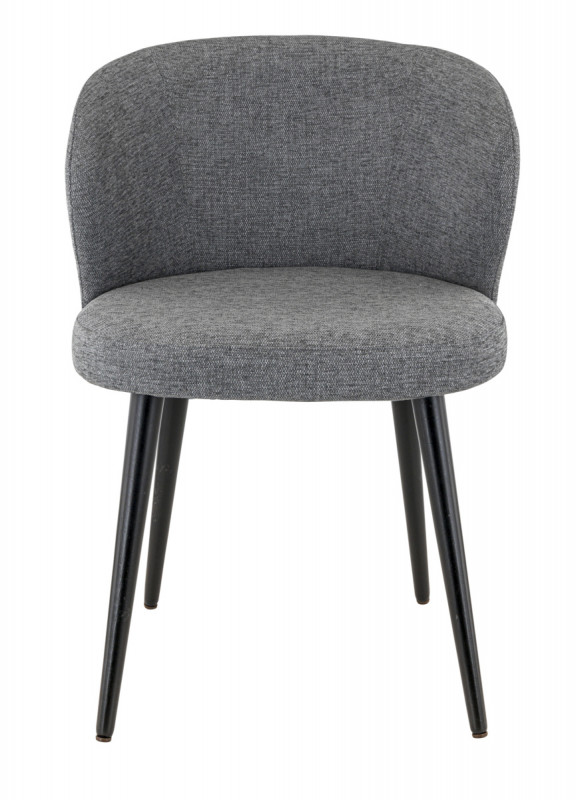 Chaise gris anthracite 77x55x56 cm Angele Flexmob