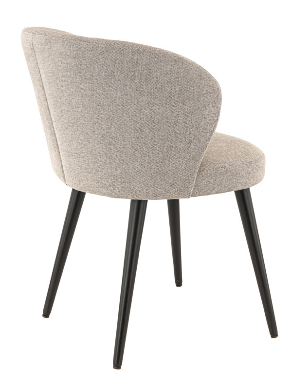 Chaise beige 77x55x56 cm Angele Flexmob