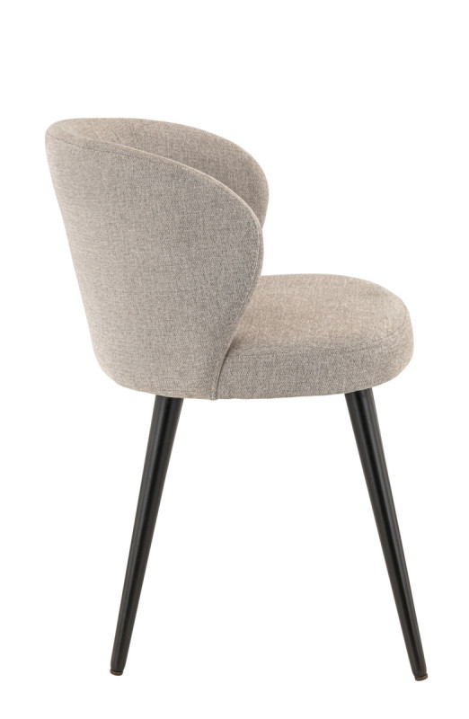 Chaise beige 77x55x56 cm Angele Flexmob