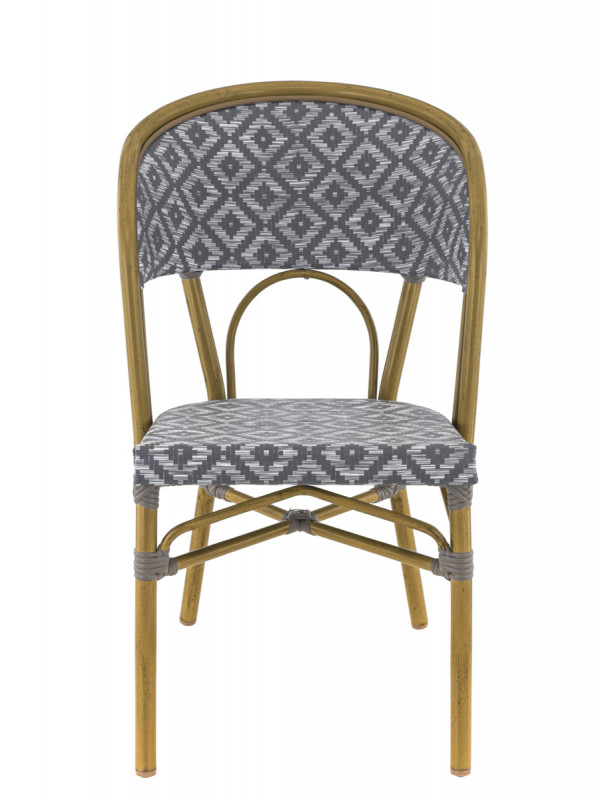 Chaise gris 86x51x59 cm Limoges Flexmob