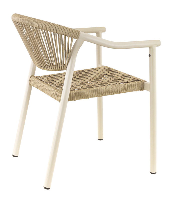 Fauteuil sable 76x57x61 cm Denia Flexmob
