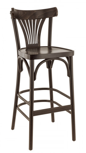 Tabouret brun foncé 105x41x43 cm Palma Flexmob