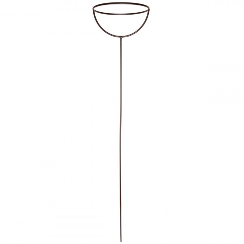 Bougeoir droit noir Ø 21 cm 100 cm Royal Flame Spaas