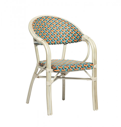 Fauteuil d''extérieur multicolore 83x57x57 cm Louvroy Flexmob