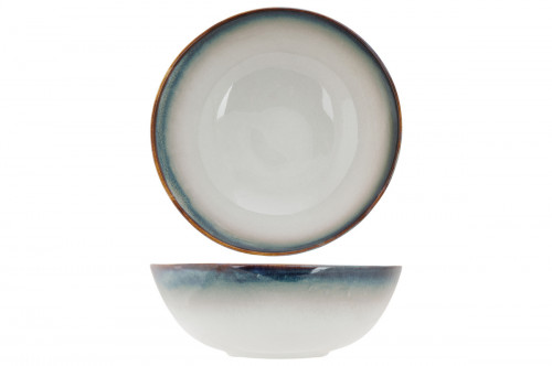 Saladier rond blanc porcelaine Ø 24 cm Akoya Proof