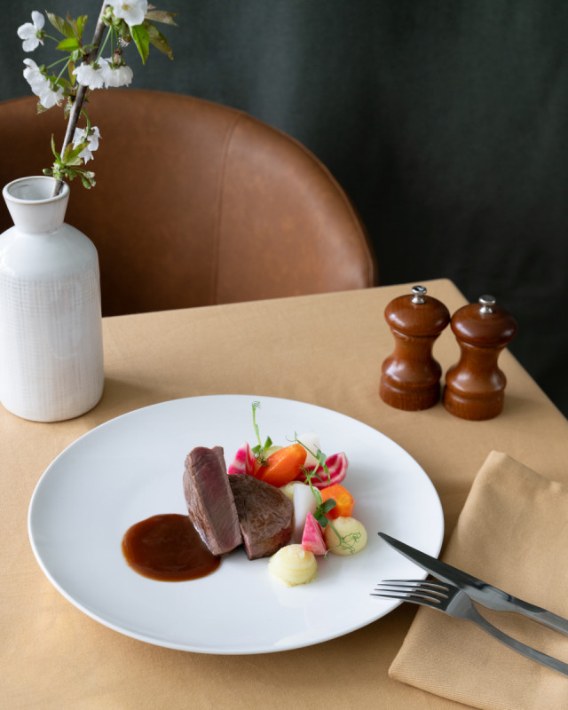 Assiette coupe plate rond blanc porcelaine Ø 28 cm Gusto Accolade