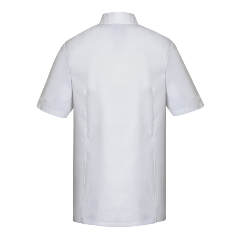 Veste de cuisine manches courtes blanc T1 Reko Molinel