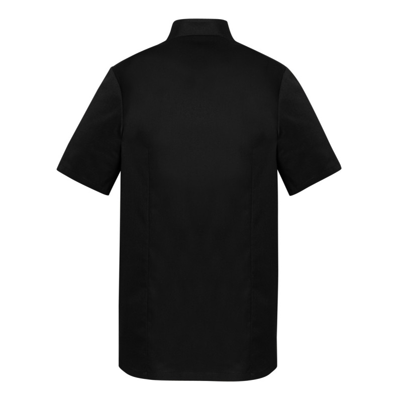 Veste de cuisine manches courtes noir T4 Reko Molinel