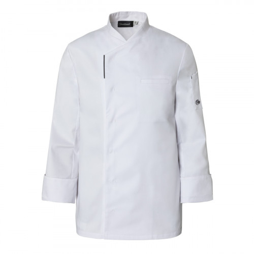 Veste de cuisine manches longues blanc T4 Reko Molinel
