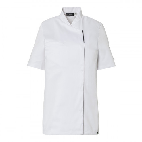 Veste de cuisine manches courtes blanc T0 Reko Molinel